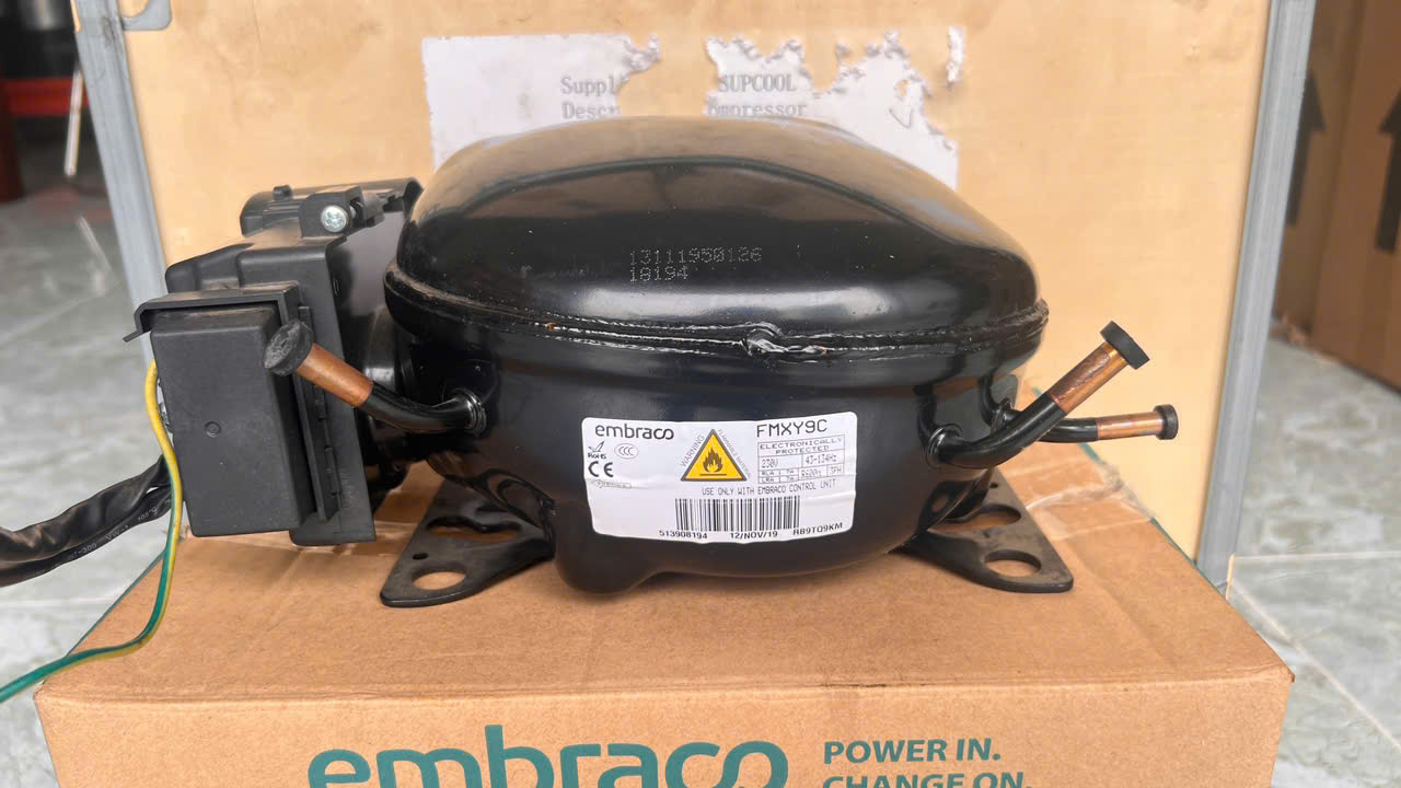 Máy nén lạnh Embraco 1/4HP FMXY9C