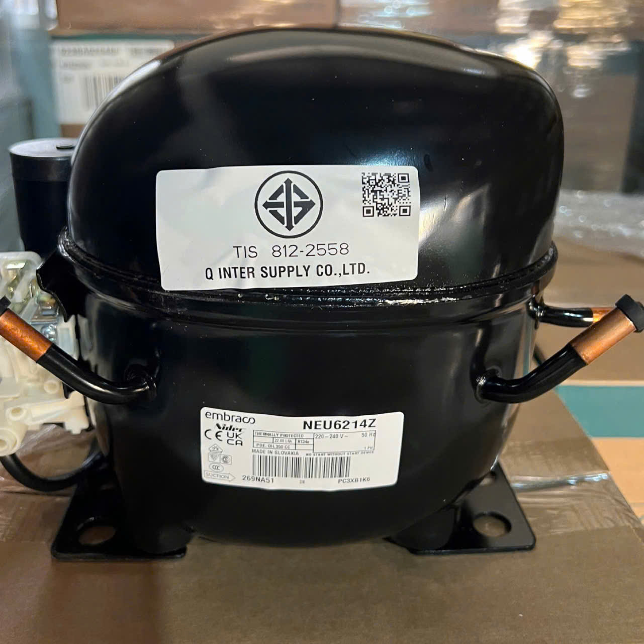 Máy nén lạnh Embraco 1/2HP NEU6214Z