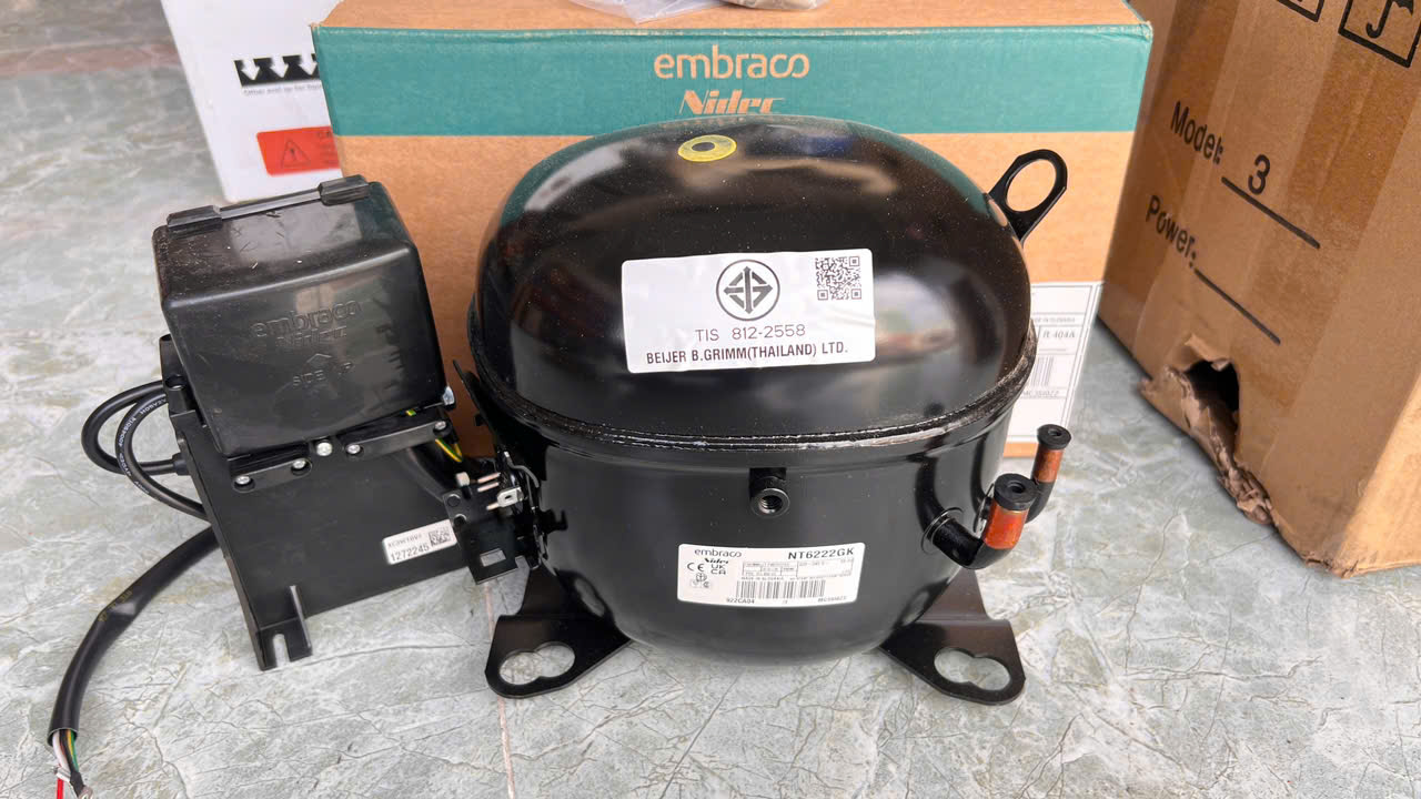 Máy nén lạnh Embraco 1HP NT6222GK