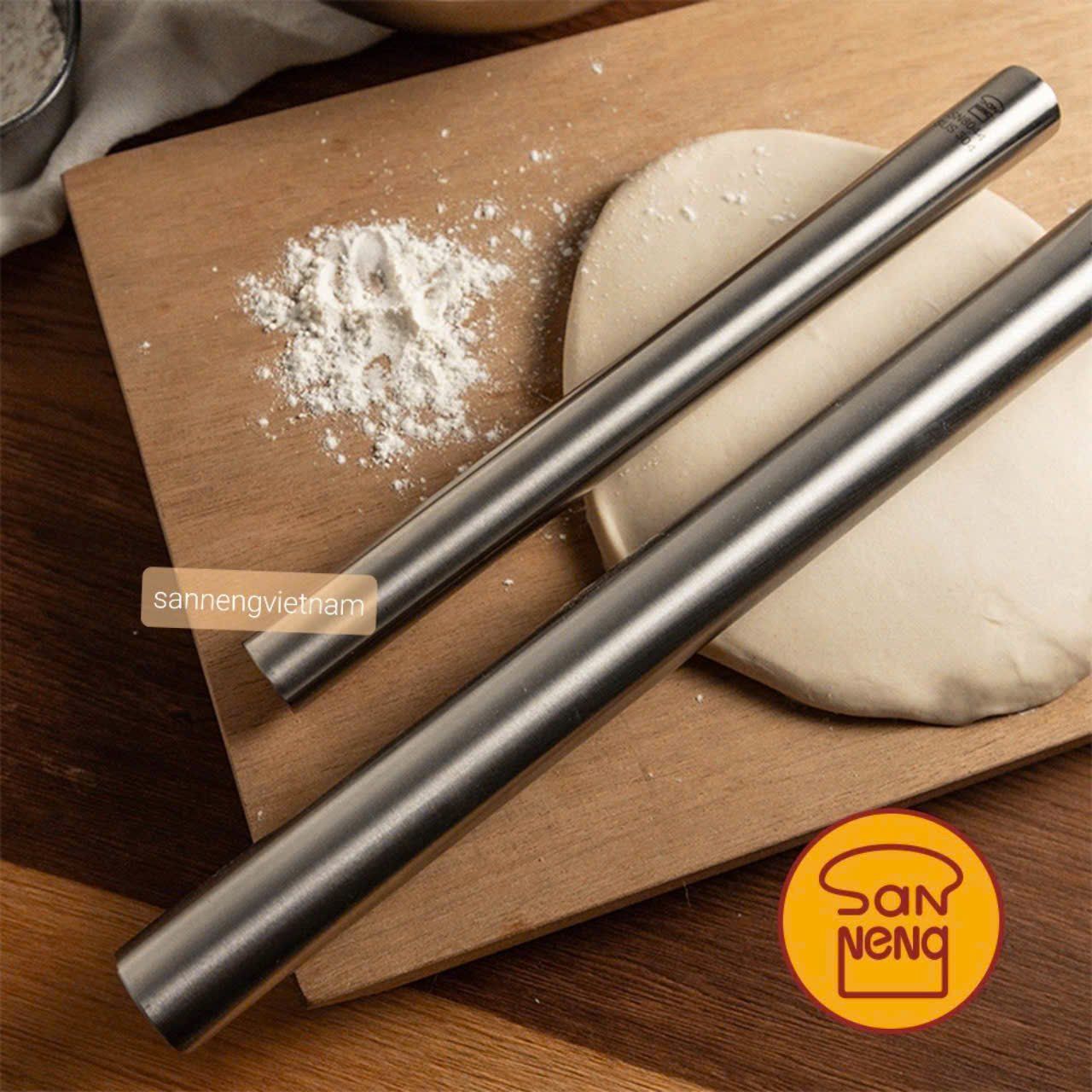 Chày cán bột Sanneng chất liệu inox 304 S/S- SN8047